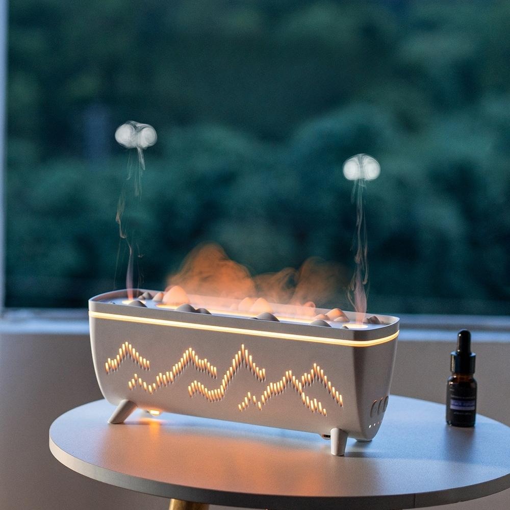 뭉개뭉개 구름 가습기 무드등 초음파 가습기