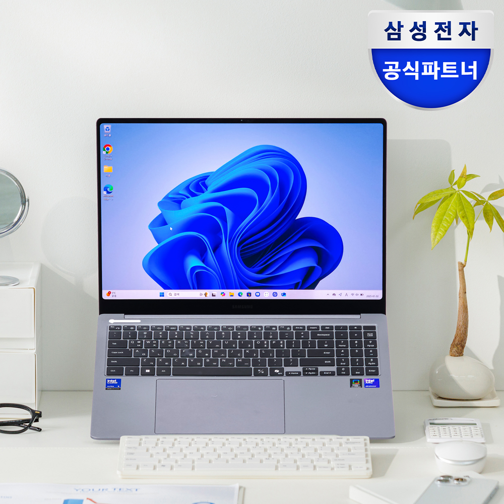 [혜택가 192만+SSD더블업] 삼성전자 갤럭시북5 프로 NT960XHA-K52A 32GB 256GB 캐드 ai 터치 코딩 영상편집 대학생 노트북
