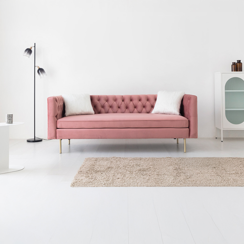 네르센 벨벳소파 3인 HN022B