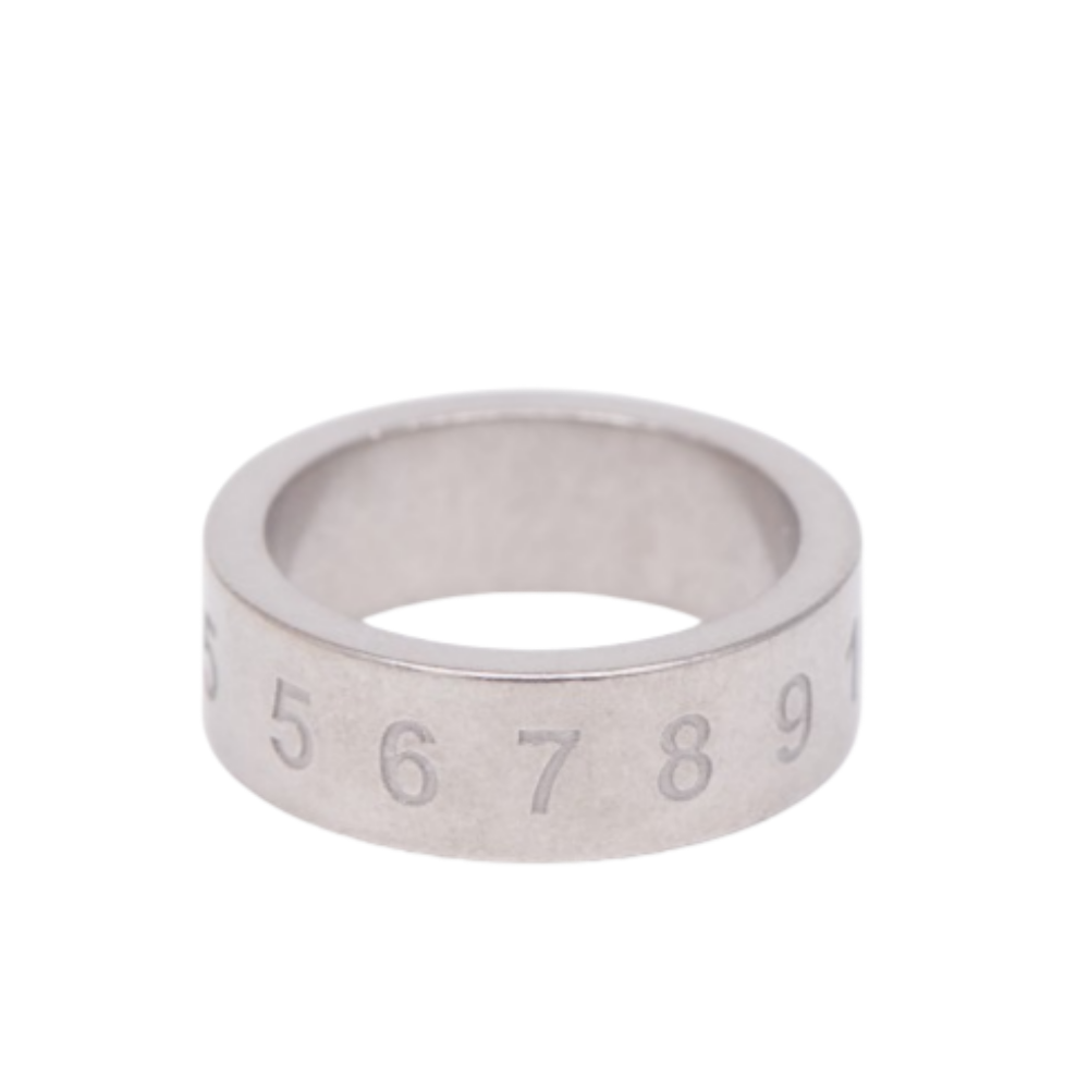 메종 마르지엘라 뉴메리컬링 넘버링 6mm SI8UQ0003SV0129951 마르지엘라 반지 남녀공용 커플링 - 상품 이미지
