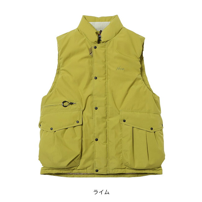 난가 NANGA HINOC DOWN VEST 난연 패딩 조끼 ND2441-1N203-A - 상세 이미지 4