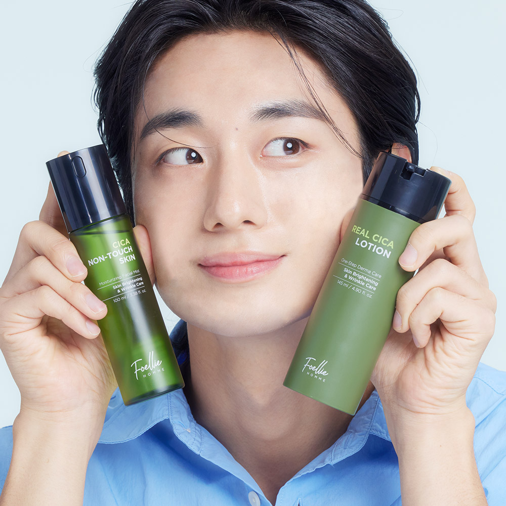포엘리에 옴므 진정한 시카 로션 + 논터치 스킨 - 상품 이미지