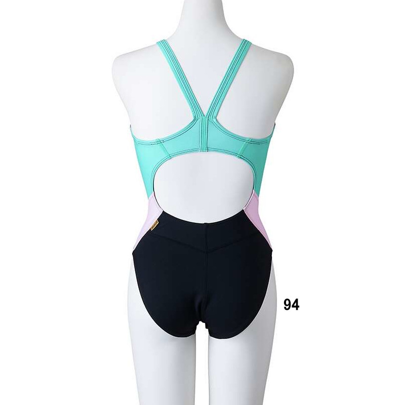 미즈노 MIZUNO 여성 연습용 수영복 탄탄이 엑서슈트 미디엄컷 N2MAB761 3컬러 이미지 7