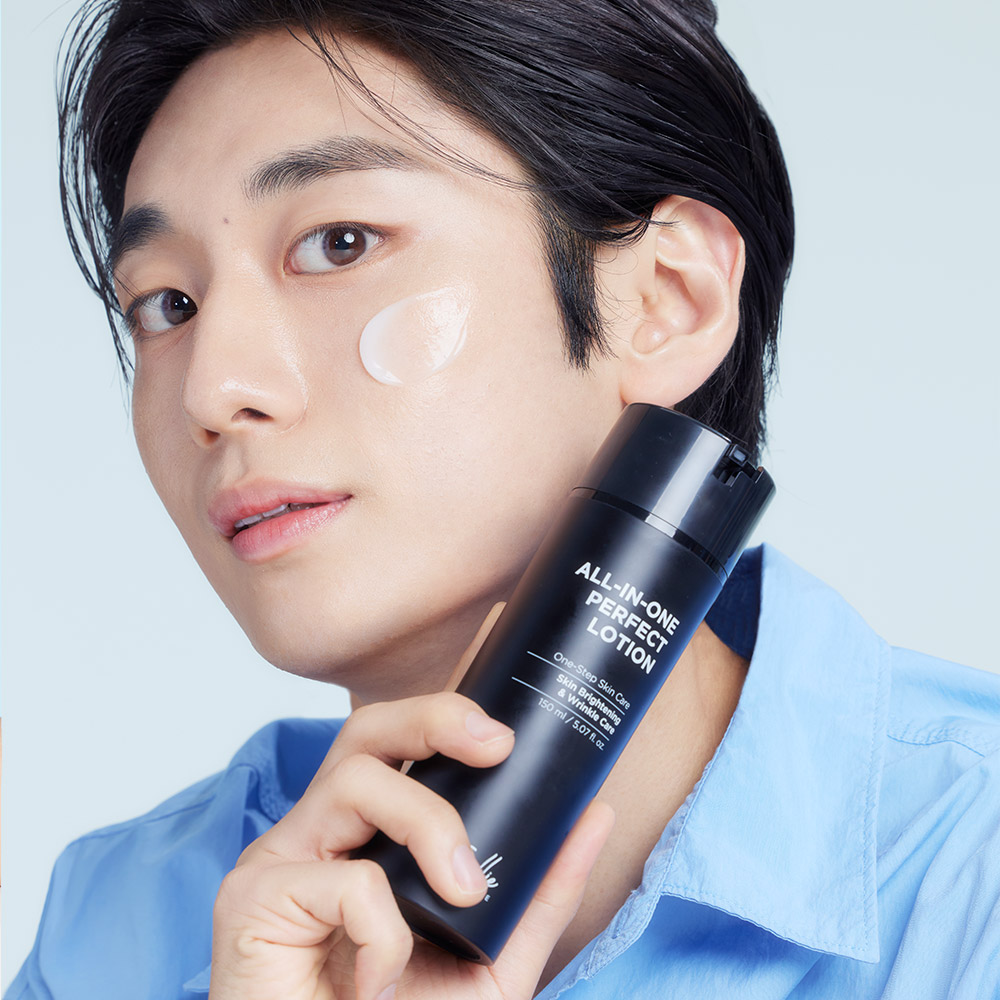 포엘리에 옴므 슬로우에이징 5 IN 1 올인원 기능성 남자 로션 150ml, 1개