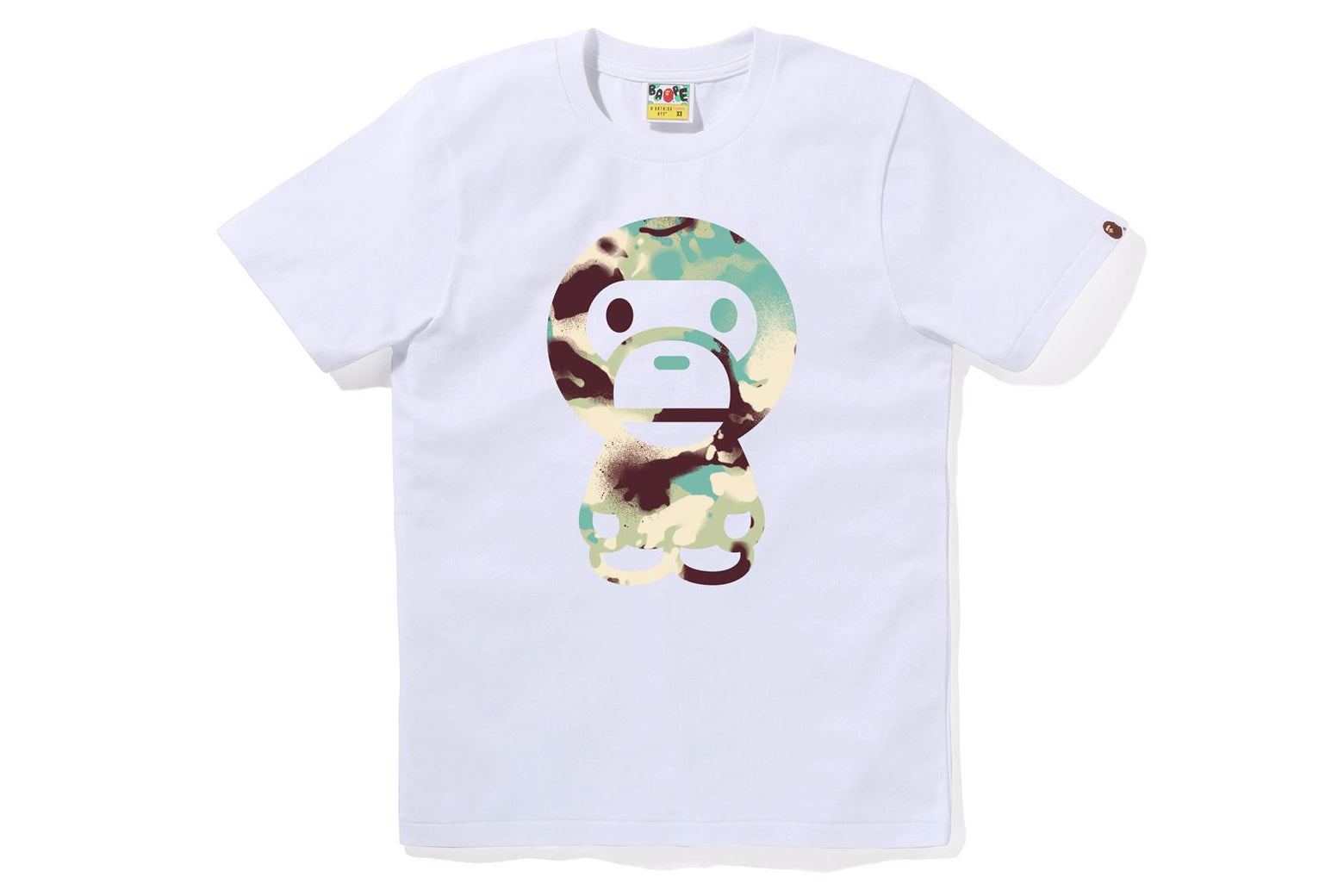 베이프 우먼즈 반팔티 MAP CAMO BIG BABY MILO TEE 2월 신상 2L30-210-017 - 상세 이미지 2