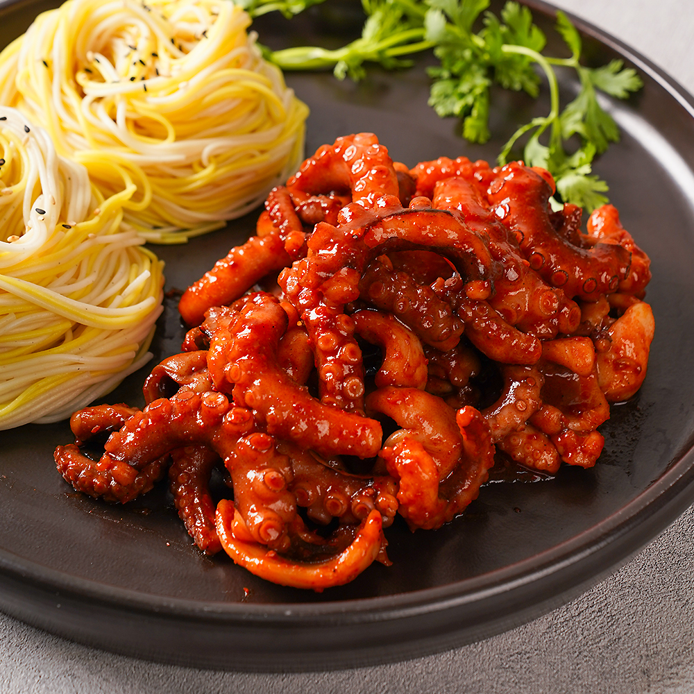 팔팔낙지 양념 낙지볶음 밀키트 캠핑 음식 맛집 435g, 1개 이미지 4