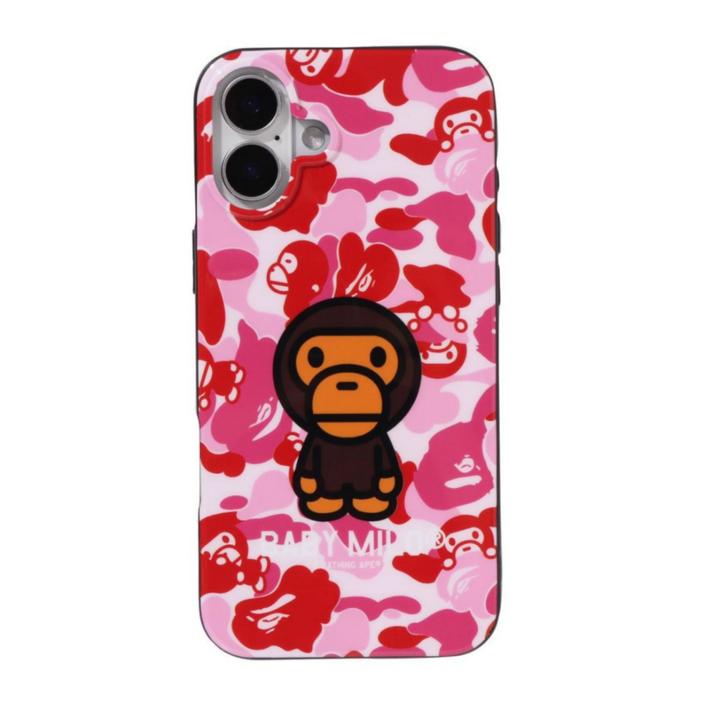 베이프 케이스 ABC MILO CAMO IPHONE 16 PLUS CASE 2월 신상 2L30-182-006 - 메인 이미지