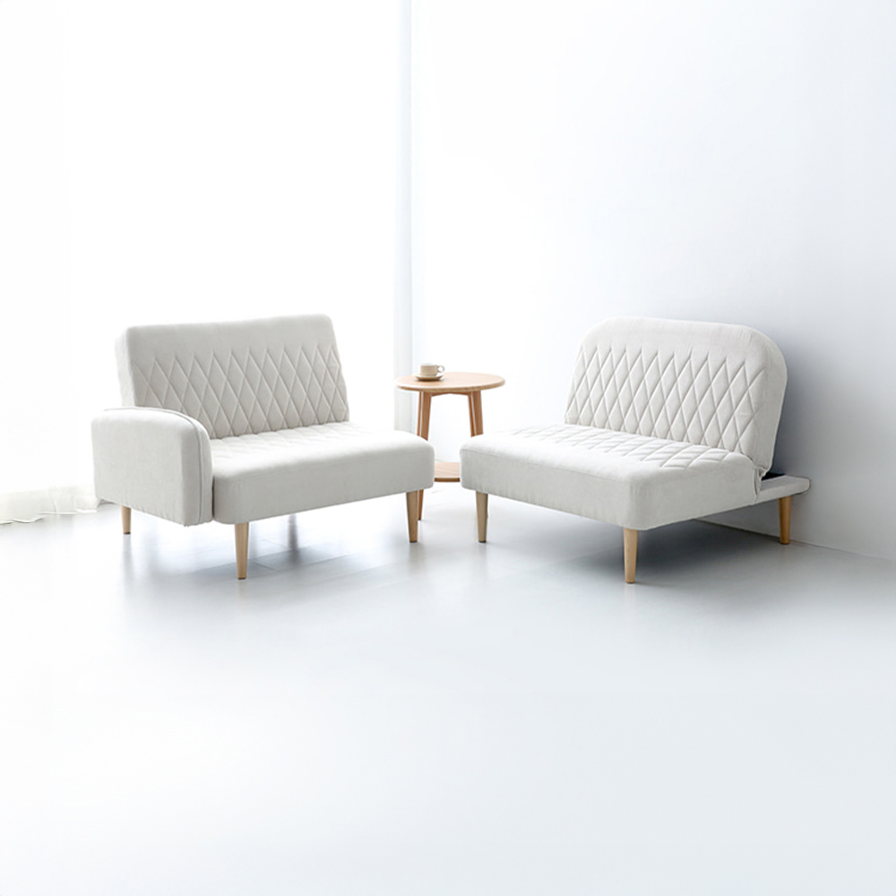 니스코 3인 멀티 메모리폼 소파베드 독립형 BC430 베이지 9751.3537