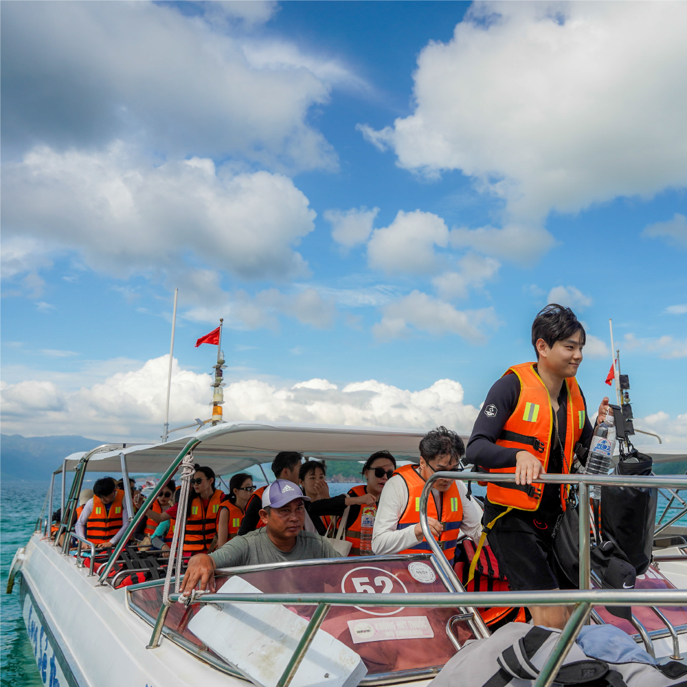 나트랑 미니비치 현지 조인 호핑투어 (혼째섬, 혼문섬, 혼땀섬, 미니비치 자유시간)