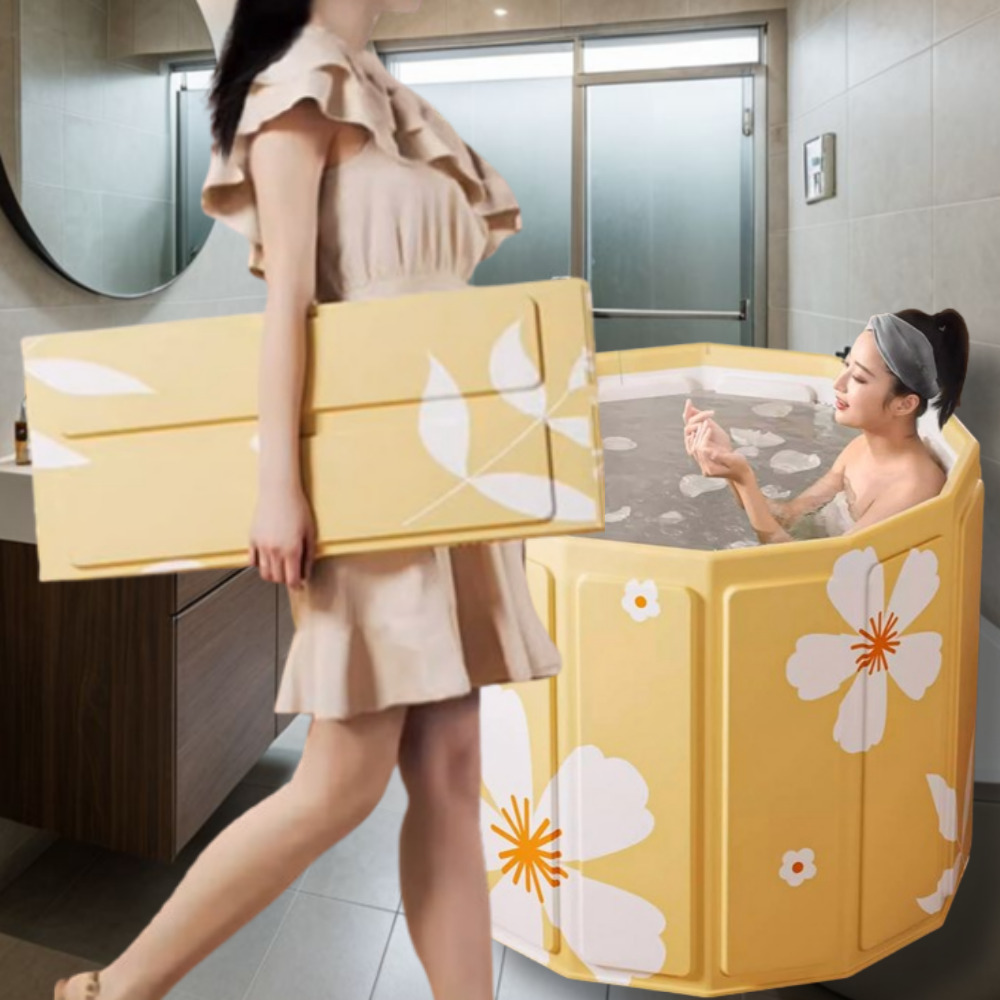 접이식 간이 목욕탕 욕조 1인 가정용 반신욕