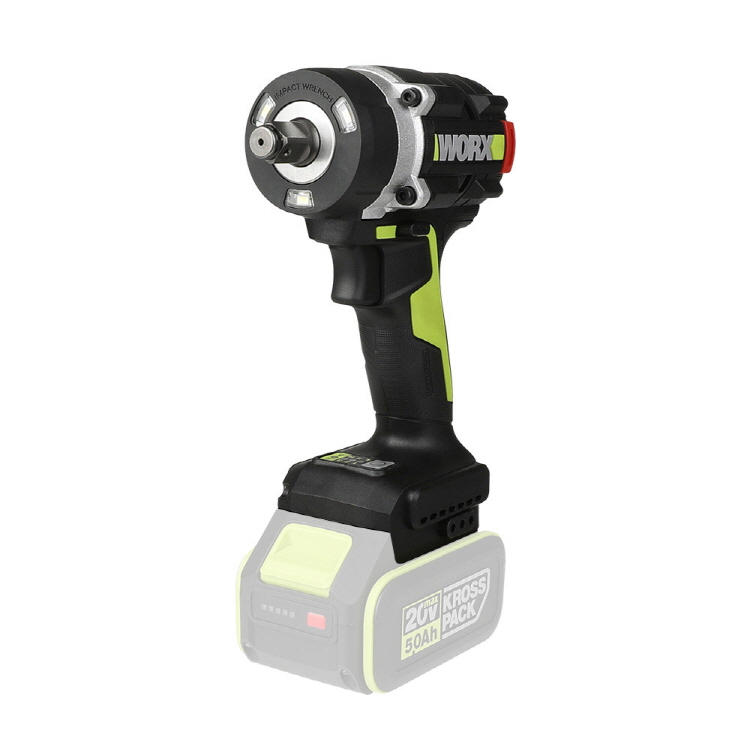 웍스 충전 미드토크 임팩 렌치 베어툴 20V BL WU270.9 임팩트 - 상세 이미지 4