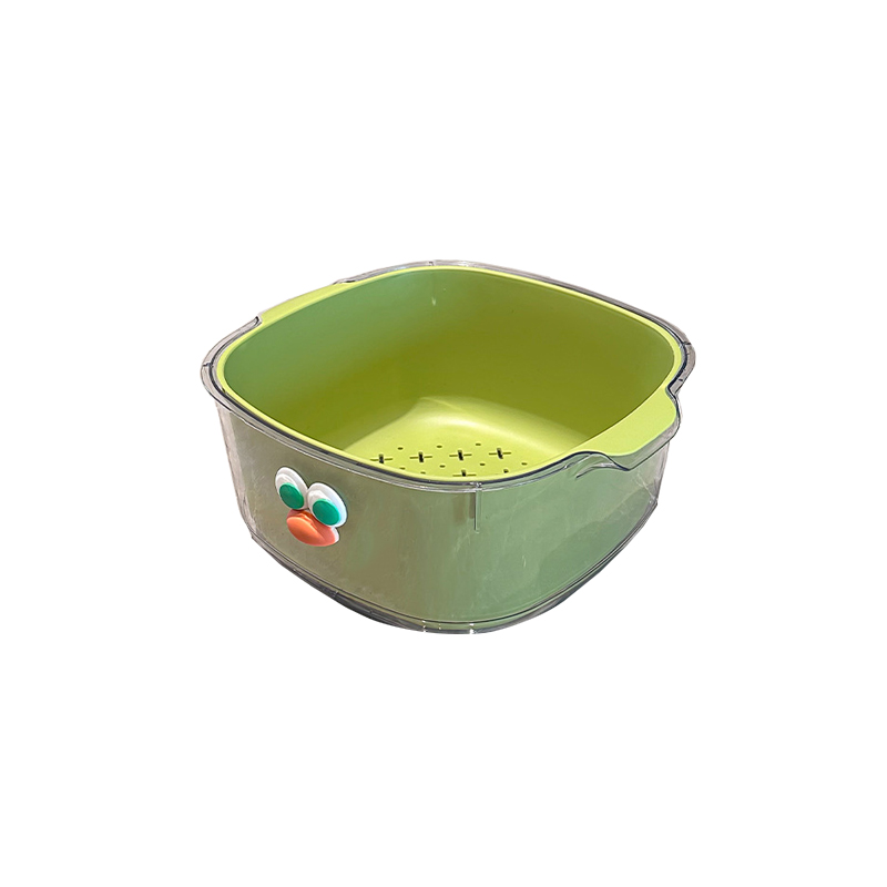 뷰레이터닷컴 삐죽이 야채 채소 과일 채반 소쿠리 세척볼 다용도 미니 세척바구니 18cm - 상세 이미지 3