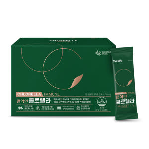 웰라이프 면역엔 클로렐라 60포 (2.7g x 60) 엽록소 맛있게 먹은 솔직 후기 - 상품 이미지 2