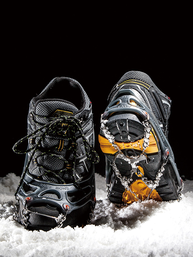 스노우라인 체인젠 프로 아일렛 기술 적용 밴드 CE,TUV인증 영하 60도 밴딩테스트 통과 아이젠 세계 최초 특허 UV코팅