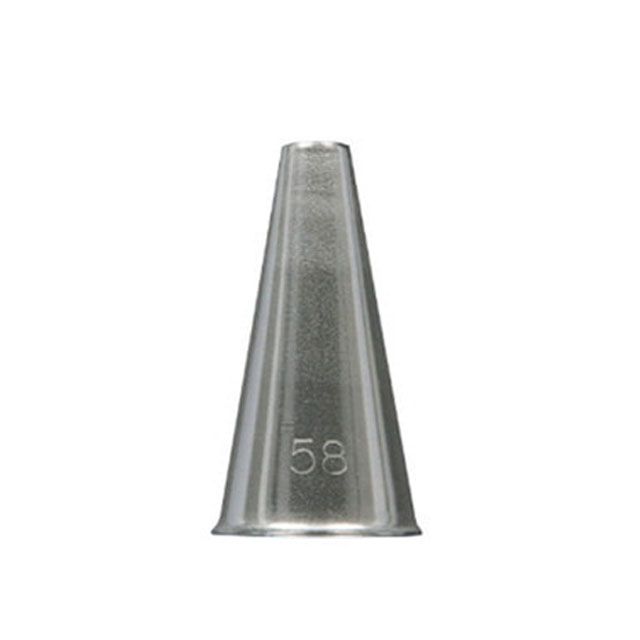 58번 모양깍지 5mm 타원형 베이킹 크림 베이킹팁 앙금 깍지 - 상세 이미지 4