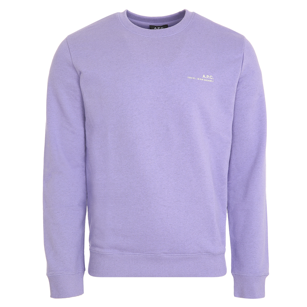 아페쎄 체스트 로고 바이올렛 맨투맨 COFBQ H27903 PIQ (2024 S/S) XL - 상품 이미지