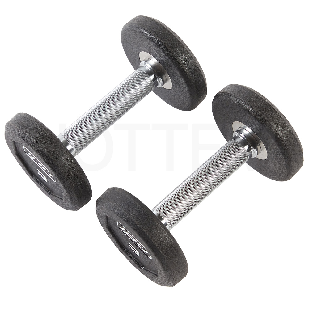 베스코 덤벨 IPD 우레탄 헬스장 홈트 아령 20kg - 상세 이미지 5