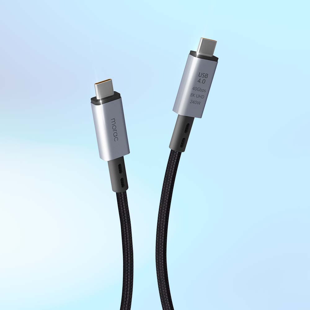 모락 크로크 USB4 PD3.1 40Gbps 8K CtoC 240W 고속충전 케이블 이미지 6