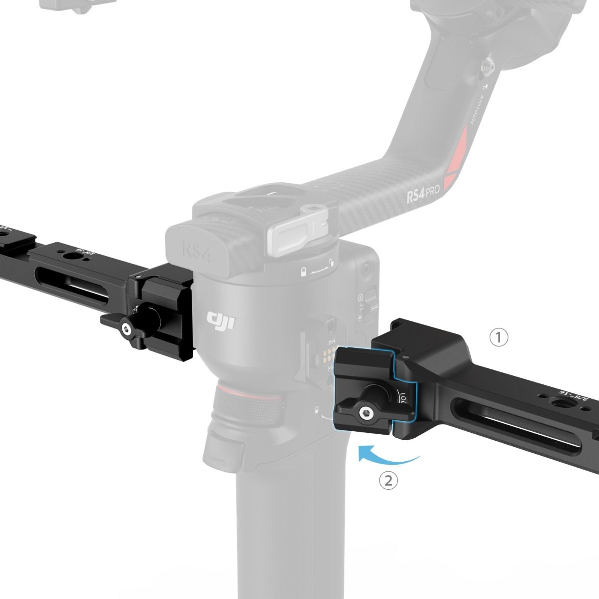 스몰리그 포커스 컨트롤 듀얼 그립 DJI RS4 RS4프로 RS3프로 - 상세 이미지 4