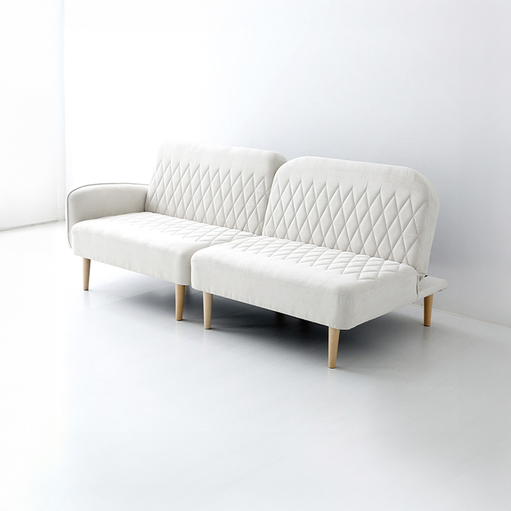 니스코 3인 멀티 메모리폼 소파베드 독립형 BC430 베이지 9751.3537