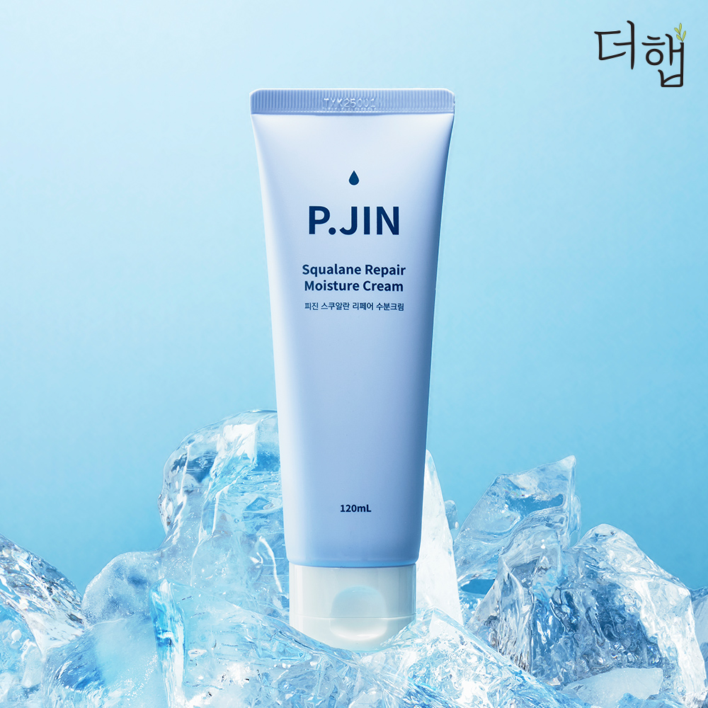 피진 스쿠알란 리페어 수분크림 끈적임없는 EGF 고보습 수딩 진정 저자극 120ml, 1개 - 상품 이미지