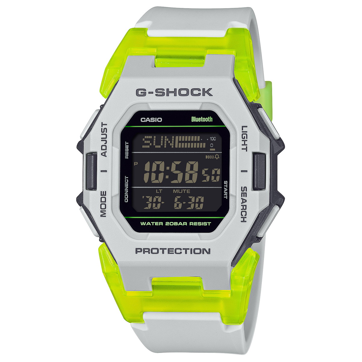 카시오 CASIO 지샥 블루투스 한정판 GD-B500MW-8JF 남자 캐주얼 손목 시계 - 상품 이미지