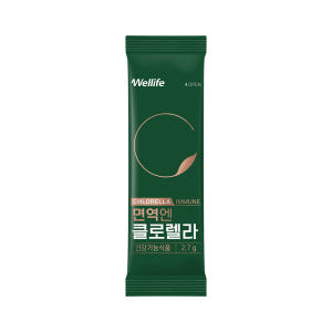 웰라이프 면역엔 클로렐라 60포 (2.7g x 60) 엽록소 맛있게 먹은 솔직 후기 - 상품 이미지 4