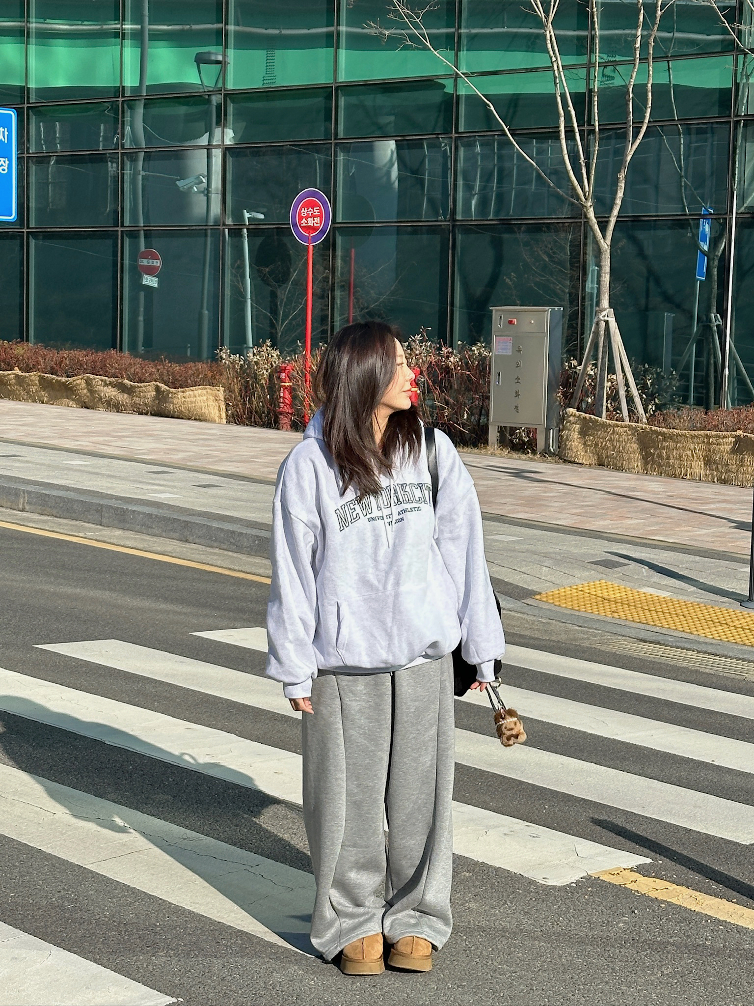 1683 [기모🔥] 스냅 버튼 스트링 와이드 기모 밴딩 팬츠 [2color/S-2XL] 상세 이미지 6