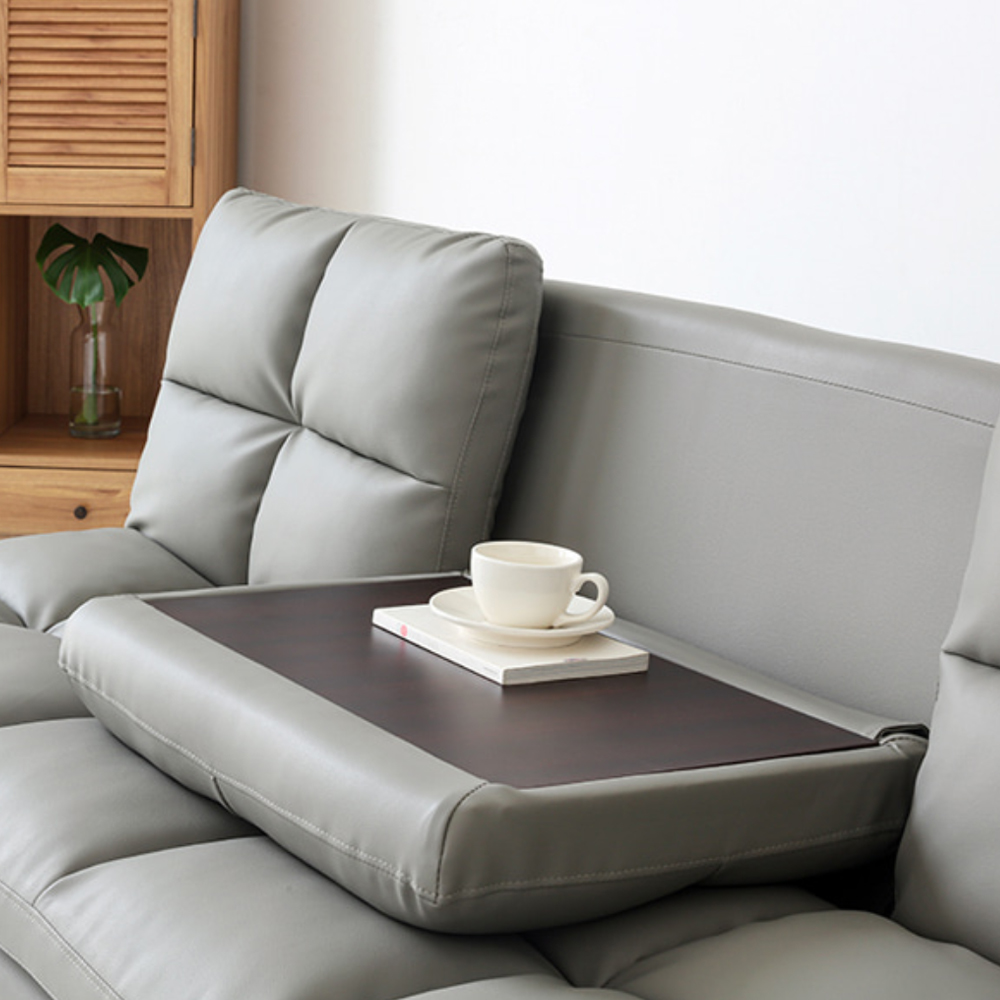 앰보 3인 멀티 소파베드 테이블형 그레이 9374.2243