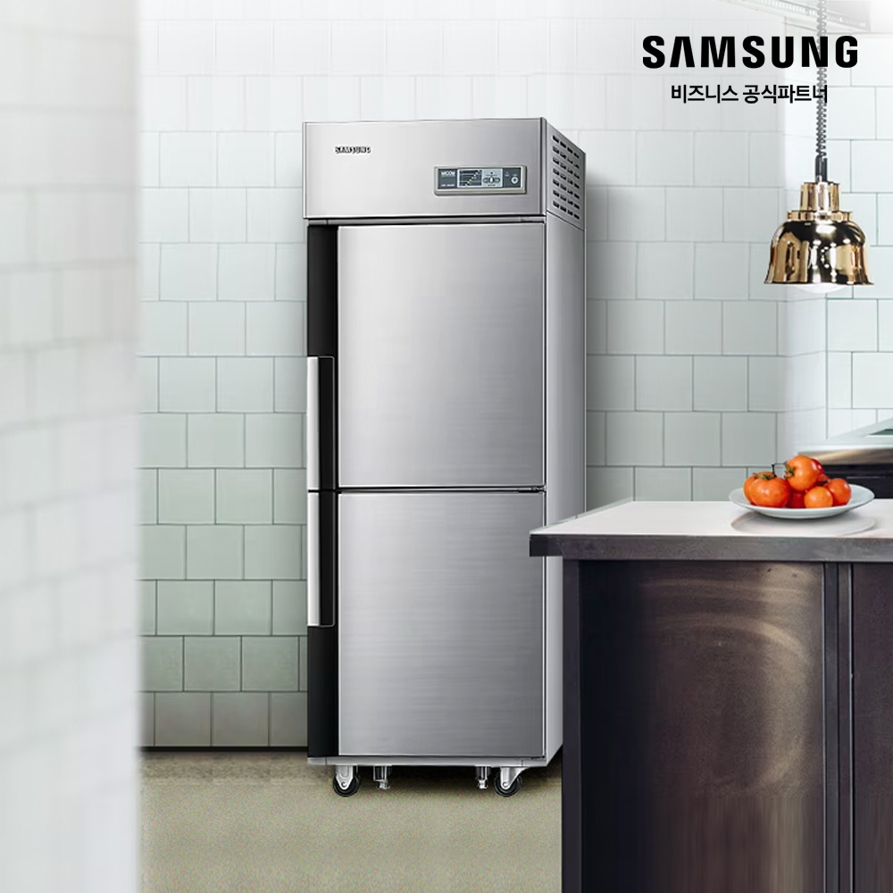삼성 업소용 냉동고 500L CFF-0622 냉동2칸 간냉식 소상공인제품