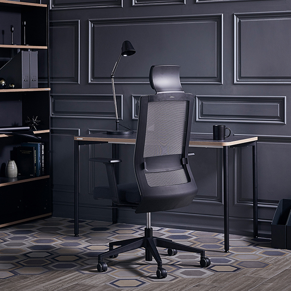 듀오백 스퀘어 DQ-HLJA-C 메쉬 사무용 컴퓨터 책상 의자 - 상세 이미지 4