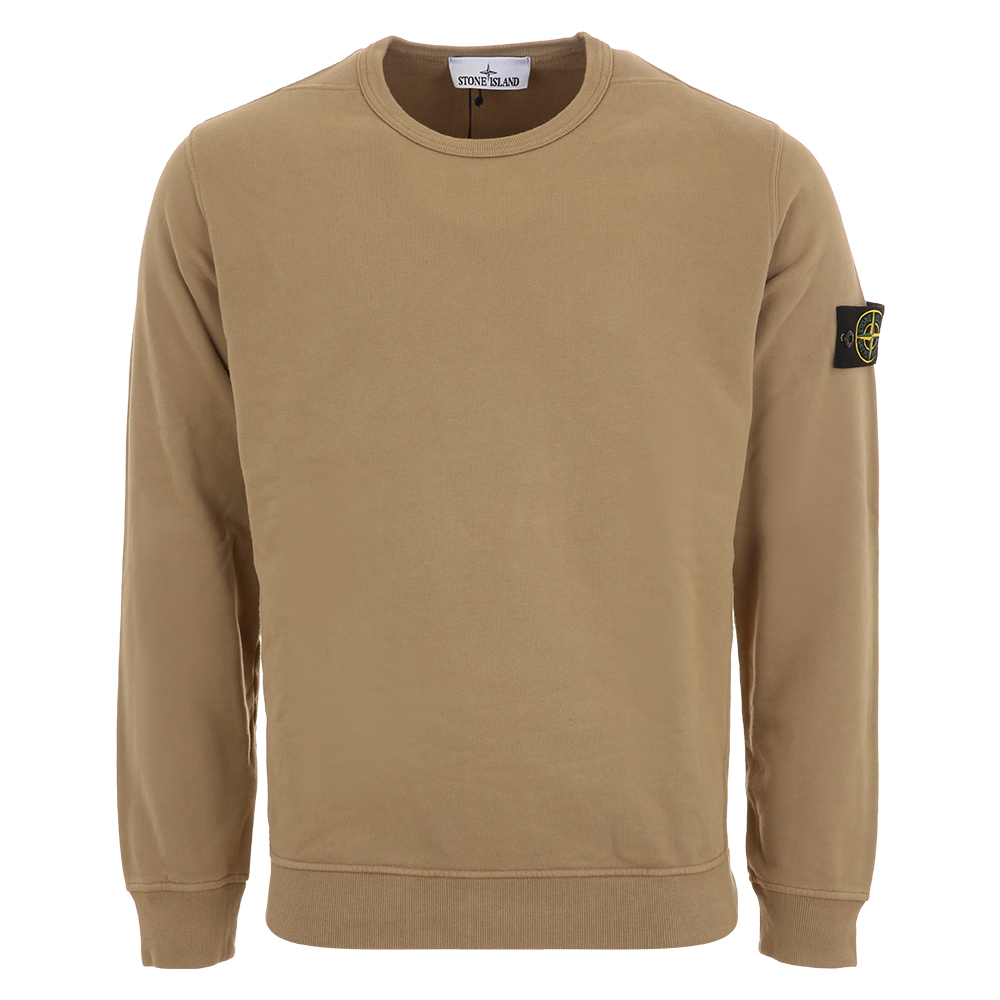 스톤아일랜드 와펜 오가닉 코튼 맨투맨 811562420 V0094 (2024 F/W) SIZE L - 상품 이미지