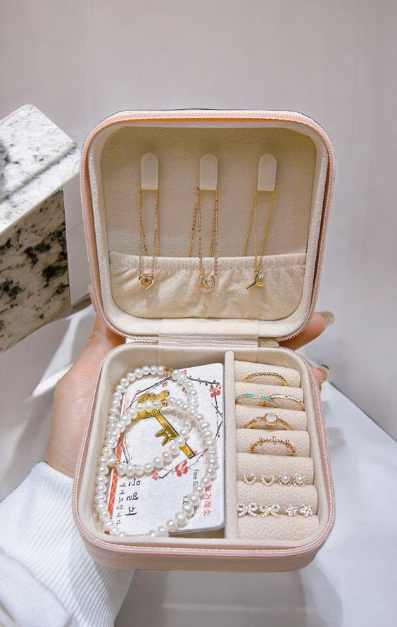브리예뜨 14k 랩다이아몬드 도트 큐빅 밀그레인 반지 뺑돌이 데일리 레이어드 포인트 - 상세 이미지 3