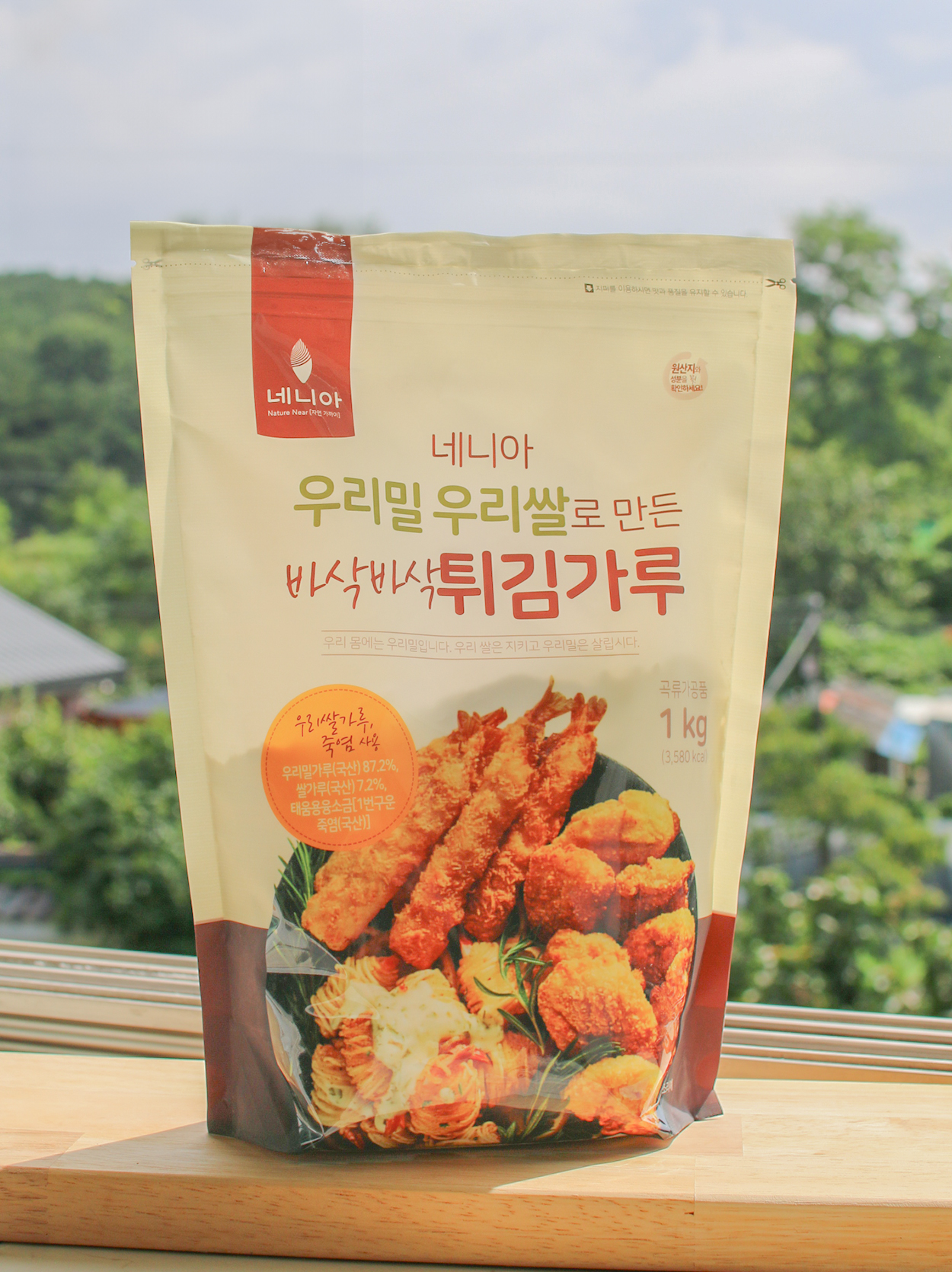 네니아 우리밀 우리쌀 로 만든 튀김가루 1kg - 메인 이미지
