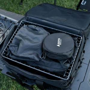 우미어스 플랫버너 가방 원유닛 바스켓 메쉬 트레이 수납 가방 스노우피크 ... 운동러 솔직 후기 | 실사용 리뷰 - 상품 이미지 3