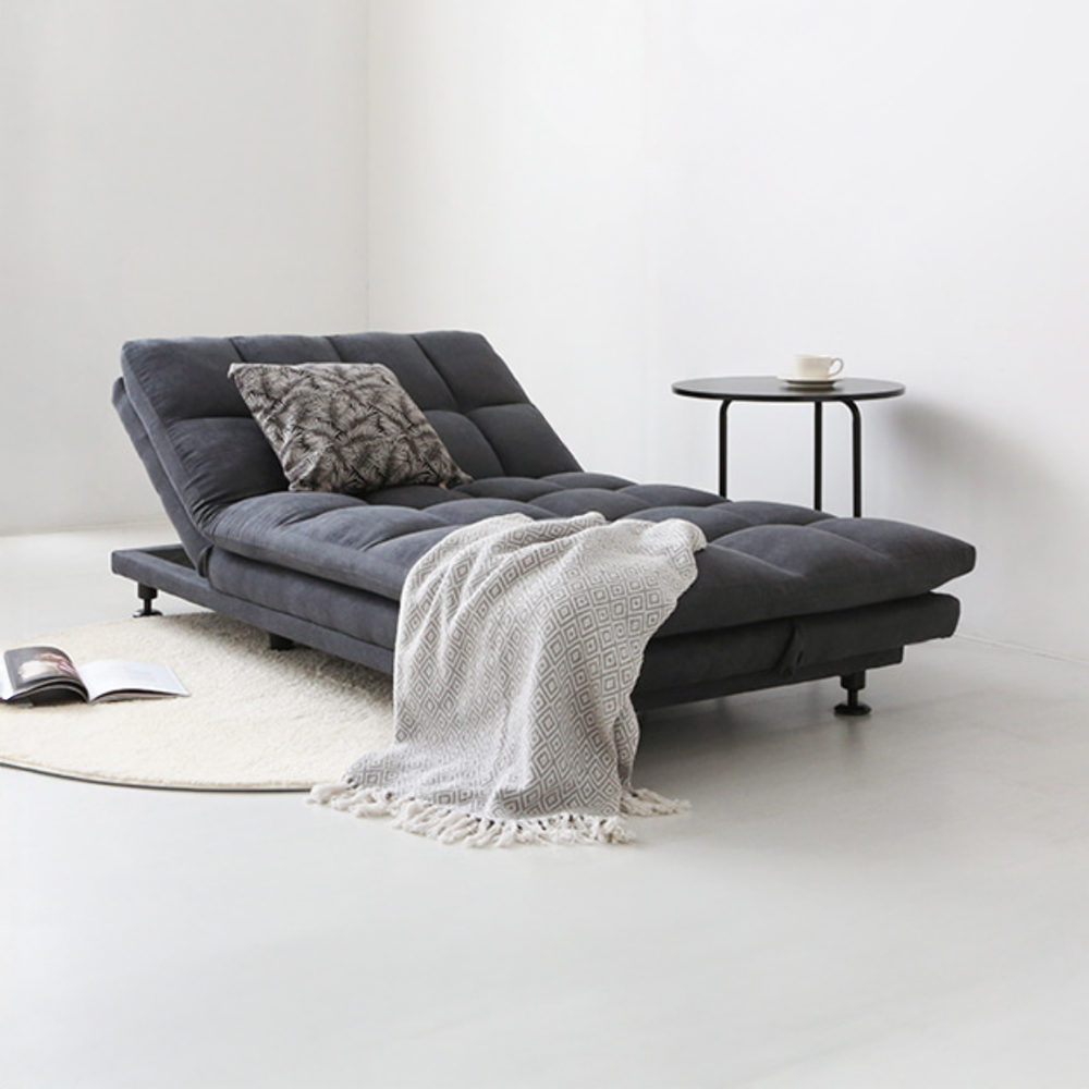 앰보 3인 멀티 패브릭 소파베드 카우치형