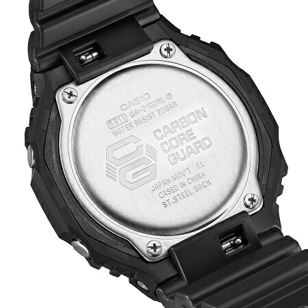 카시오 CASIO 지샥 오리진 컬러 지얄오크 GA-2100RL-1AJF 남성 손목 시계 - 상세 이미지 4