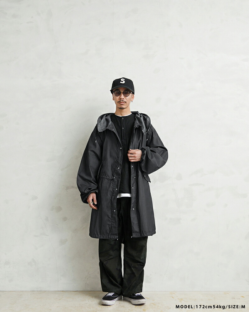와이퍼 waiper 미군 데드스톡 스노카모 모즈 코트 M-51 블랙 이미지 6