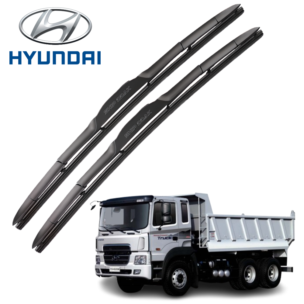 1+1+1 쉽딱 뉴파워트럭 와이드캡 전차종 와이퍼 하이브리드 순정형 호환 윈도우브러쉬 스윙