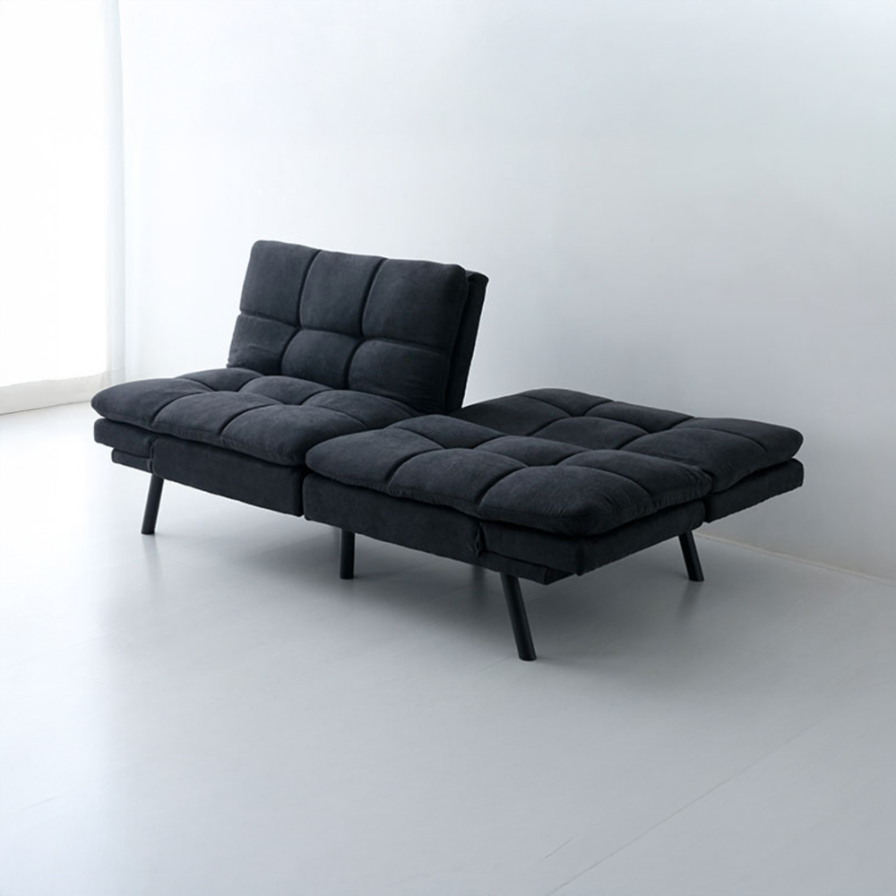 니스코 3인 멀티 메모리폼 소파베드 독립형 BC267S03 다크그레이