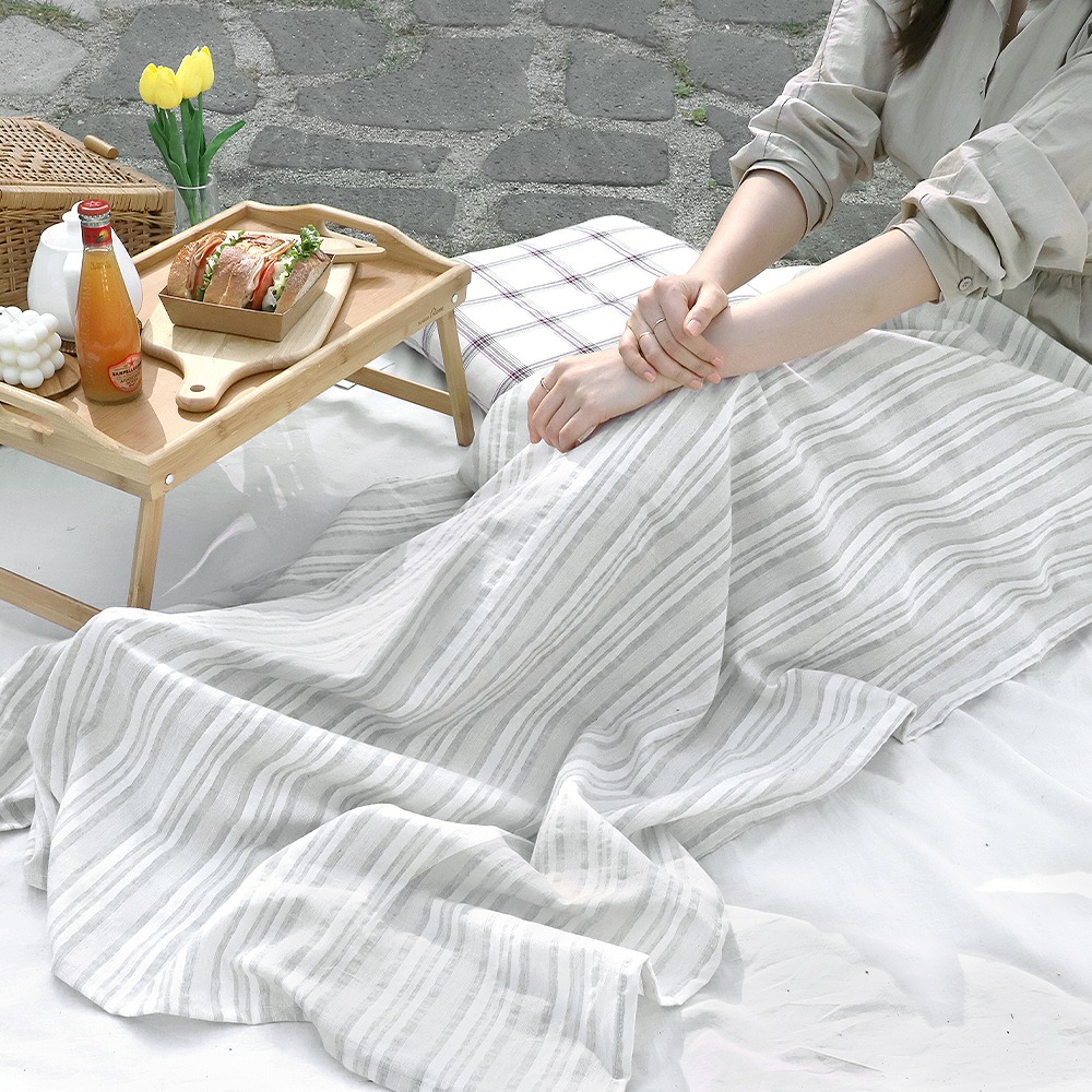 간절기 이중거즈 블랭킷/담요+파우치 set 피크닉 캠핑 29종 택1