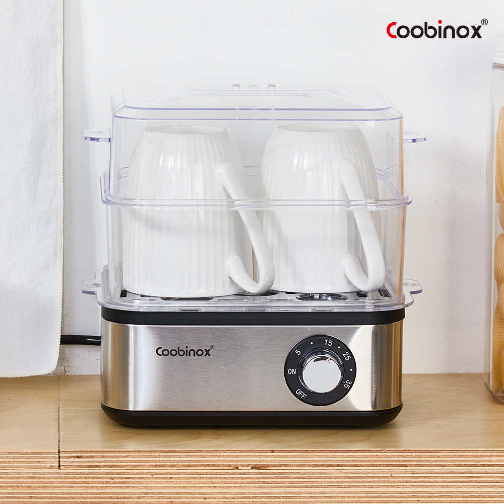 계란 삶는기계 찜기 에그쿠커 구운계란 삶기 쿠비녹스