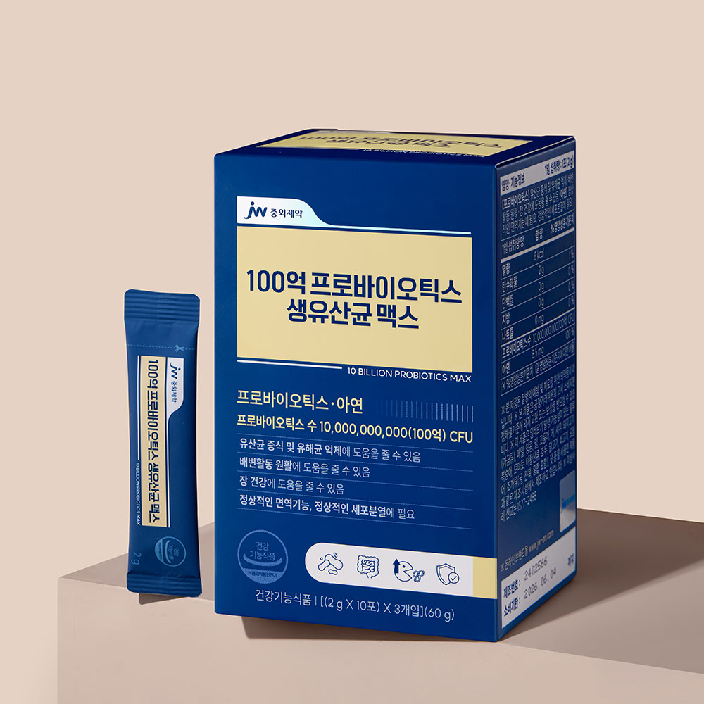 [쇼핑백증정] JW중외제약 보장균수 100억 온가족 구강 프로바이오틱스 유산균 2g 30포, 3개 - 상세 이미지 2