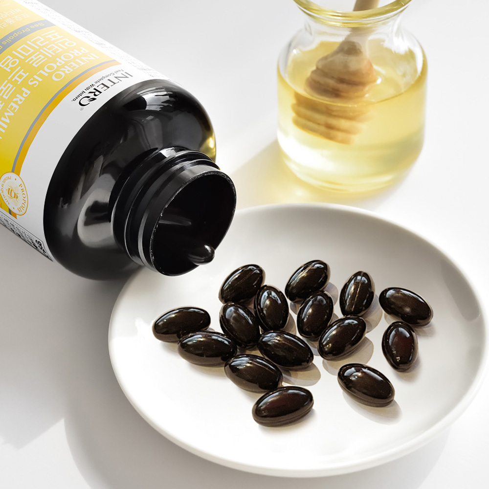 [12개월분] 남성 여성 어르신 노인 플로폴리스 비타민 비 프로폴리스앤아연 20 호주산원료 플라보노이드 180캡슐, 2개 - 상세 이미지 3