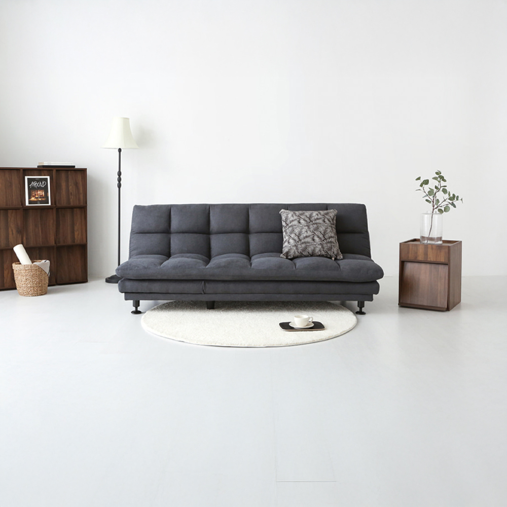 앰보 3인 멀티 패브릭 소파베드 카우치형