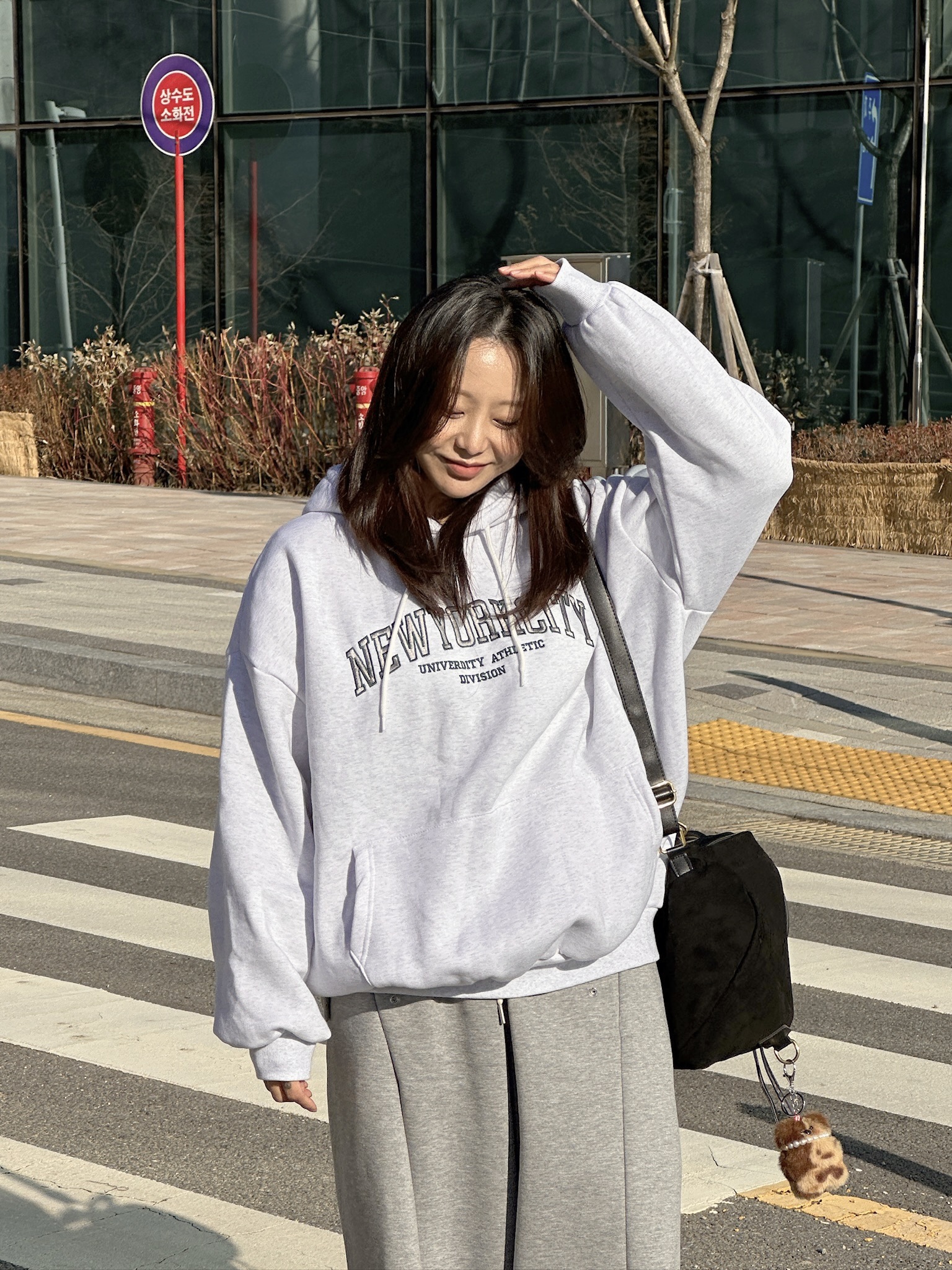 1683 [기모🔥] 스냅 버튼 스트링 와이드 기모 밴딩 팬츠 [2color/S-2XL] 상세 이미지 13