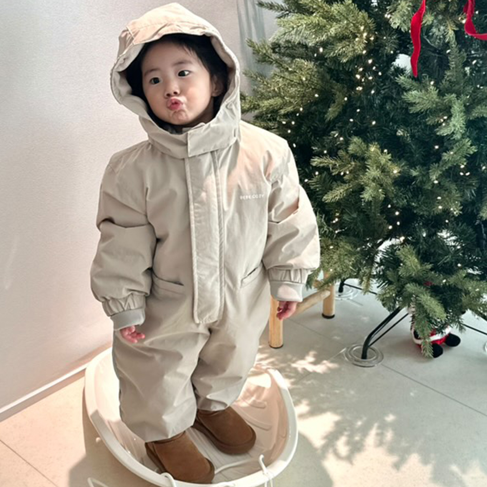 베베코지 유아 아기 올인원 스키복 썰매복 방한복 여아 남아 아동