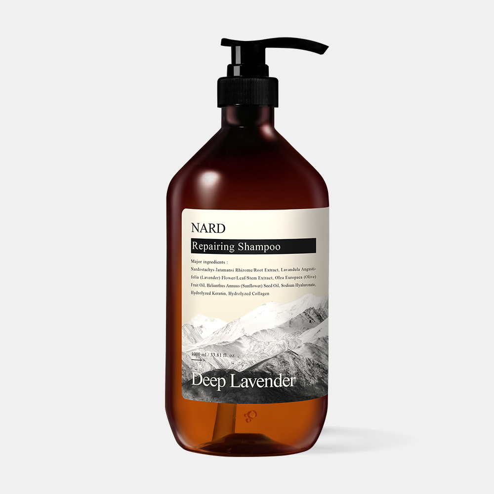 [1개] 나드 리페어링 샴푸 딥라벤더향 1L
