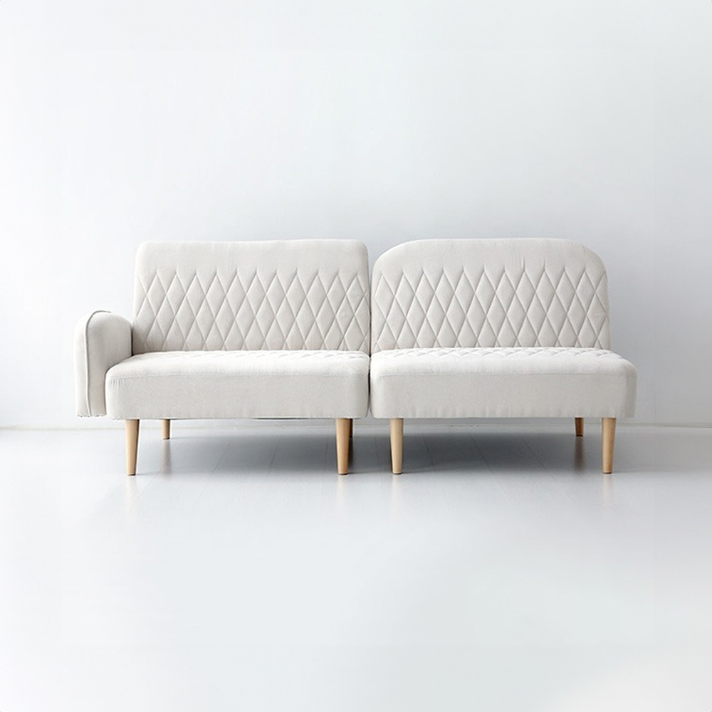 니스코 3인 멀티 메모리폼 소파베드 독립형 BC430 베이지