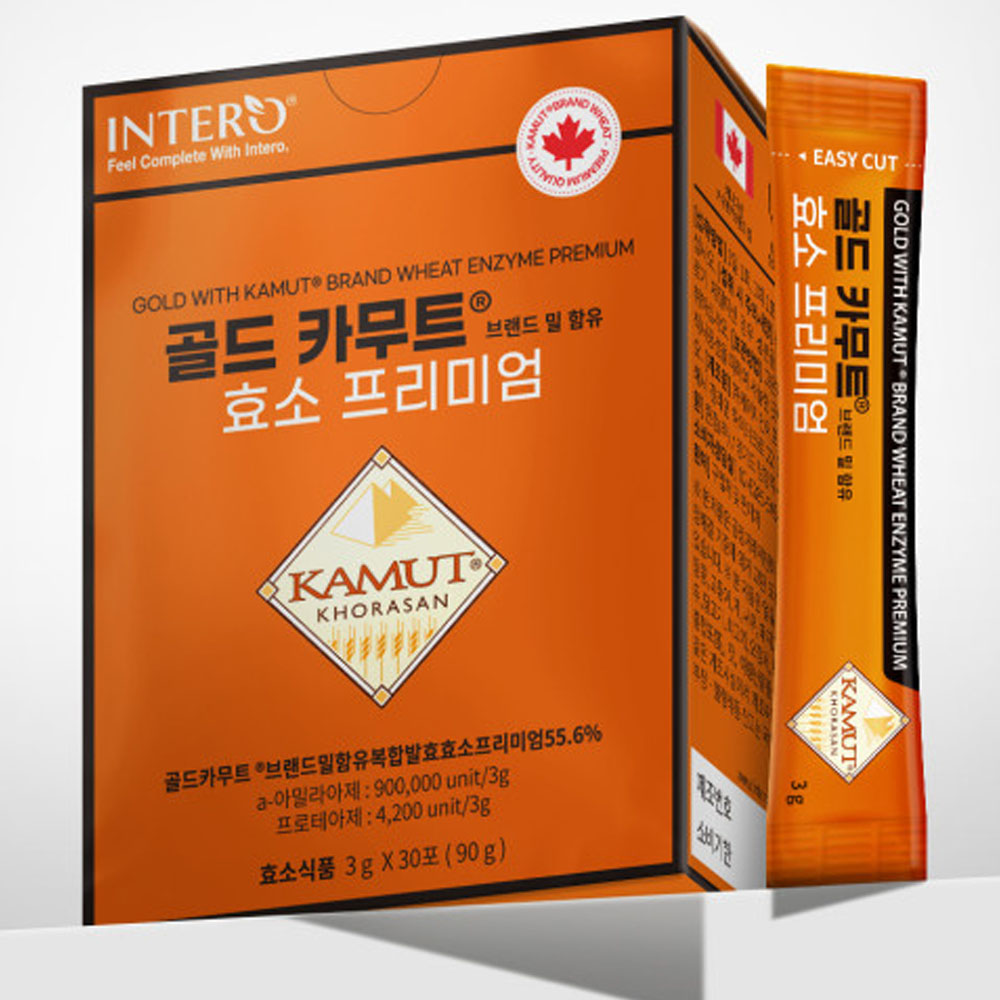[4박스] 카무드 곡물 골드 카무트효소 호라산밀 역가수치높은효소 유산균 탄수화물분해 가루 30포, 4개 이미지 3